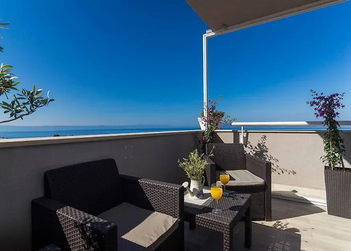 Lägenhet Deluxe Beni Makarska, 4 Person Sea View